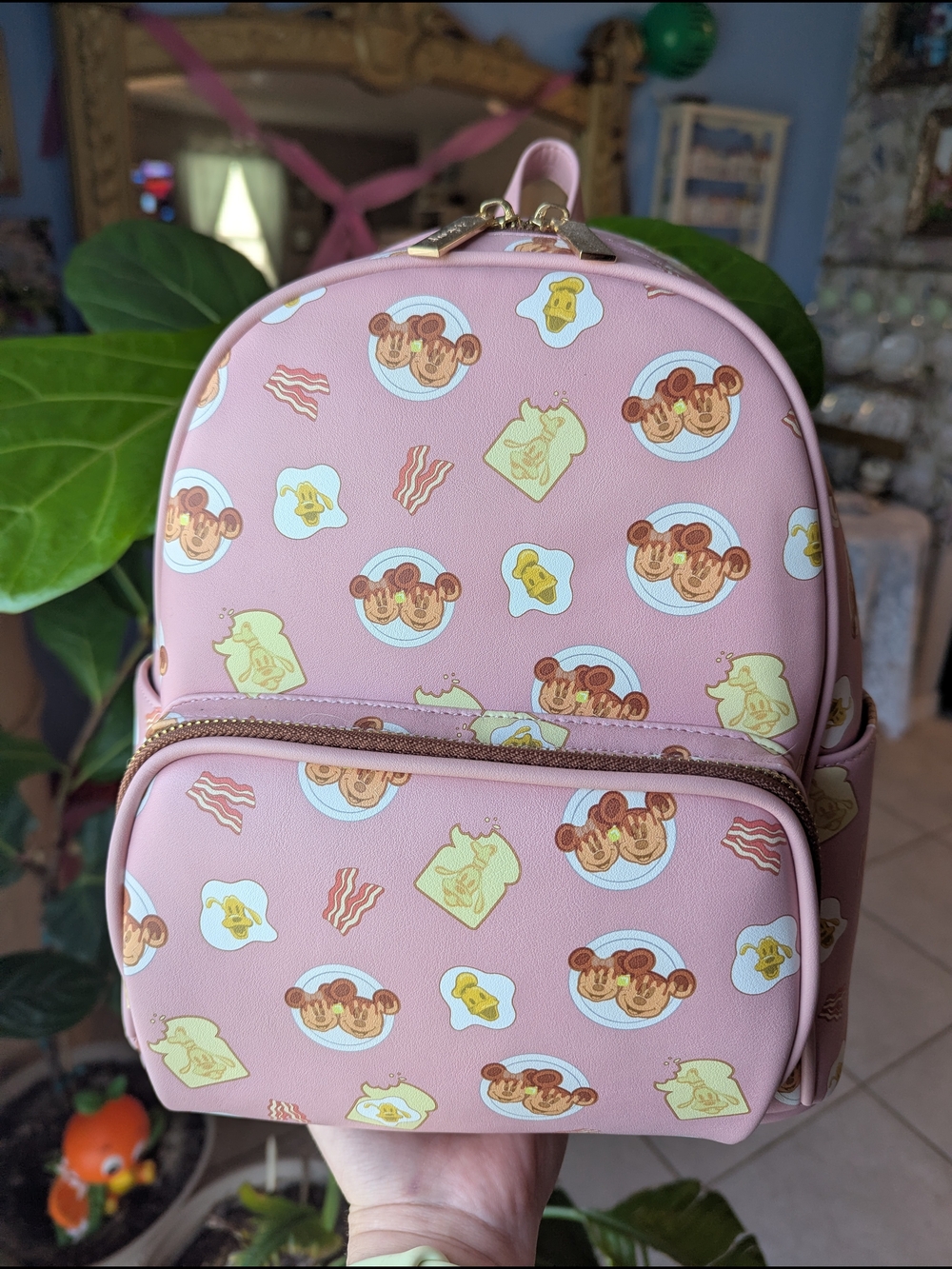 Danielle Nicole Mickey And Friends Breakfast Mini Backpack